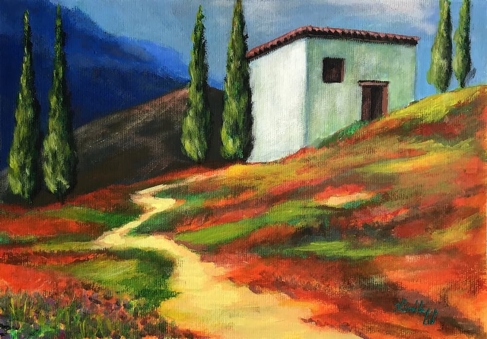 Út a színes dombon